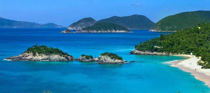 trunk bay beach in st johns virgin islands