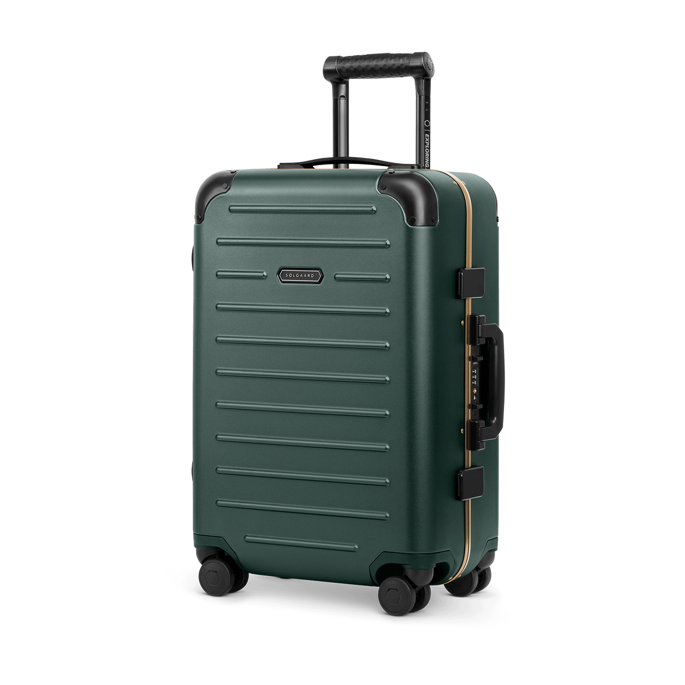 Jade/Brushed Gold | Carry-On Closet Large