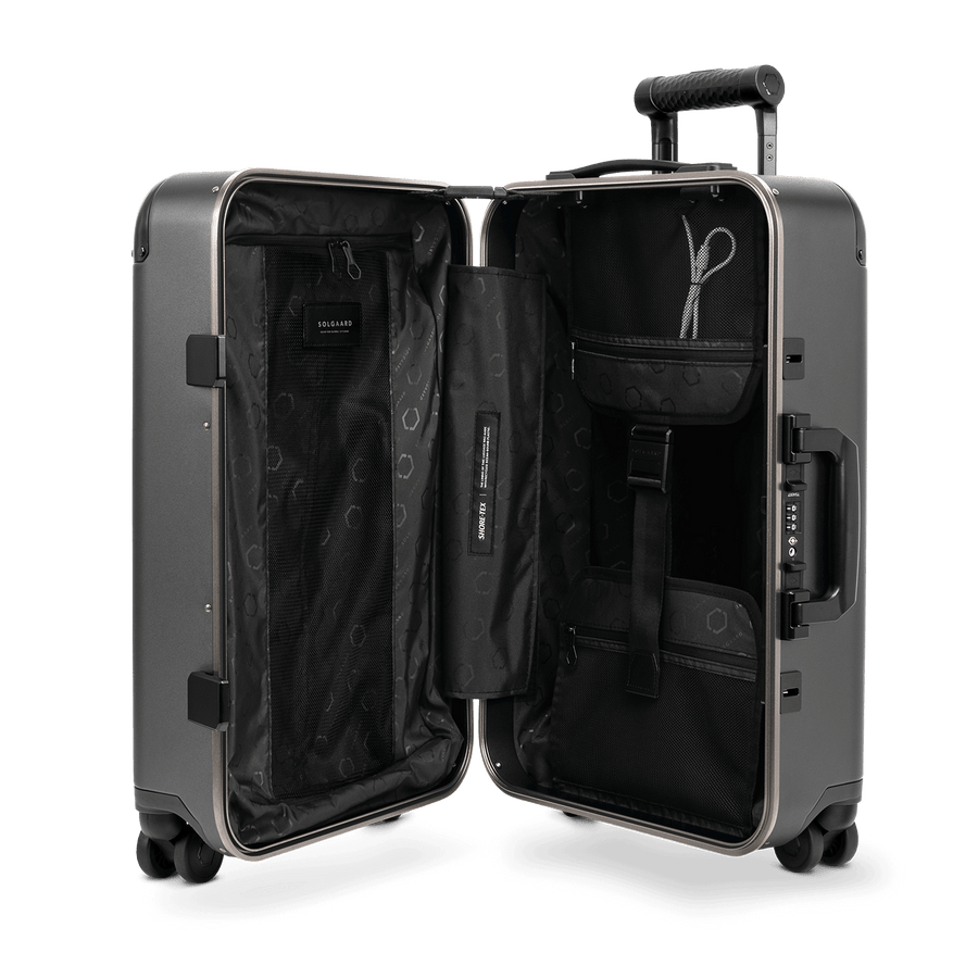 Gothenburg Gray/Smoked Platinum | Carry-On Closet Large