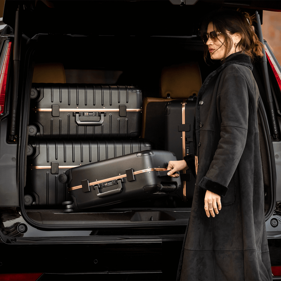 Baltic Black/Rose Gold | Carry-On Closet Plus